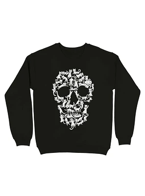 Catskull Black Sweatshirt