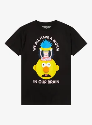 Don't Hug Me I'm Scared A Worm Your Brain T-Shirt
