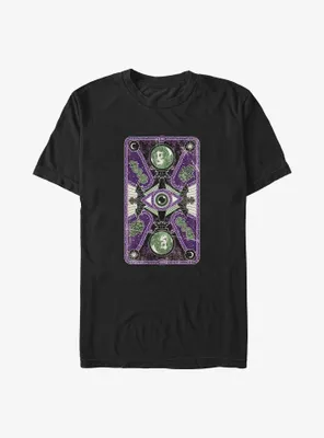 Disney Haunted Mansion Madam Leota Tarot Card Big & Tall T-Shirt