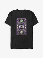 Disney Haunted Mansion Madam Leota Tarot Card Big & Tall T-Shirt