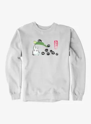 Studio Ghibli My Neighbor Totoro Soot Spirtes Follow Me Sweatshirt