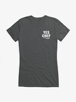 Yes Chef! Corner Graphic Girls T-Shirt