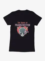 Monsters Anime The Bride Of Frankenstein Womens T-Shirt