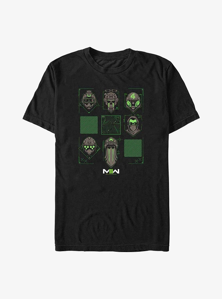 Call Of Duty Tactical Faces T-Shirt