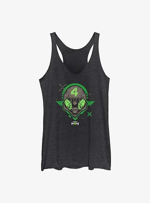 Call Of Duty Tactical Helmet Girls Raw Edge Tank