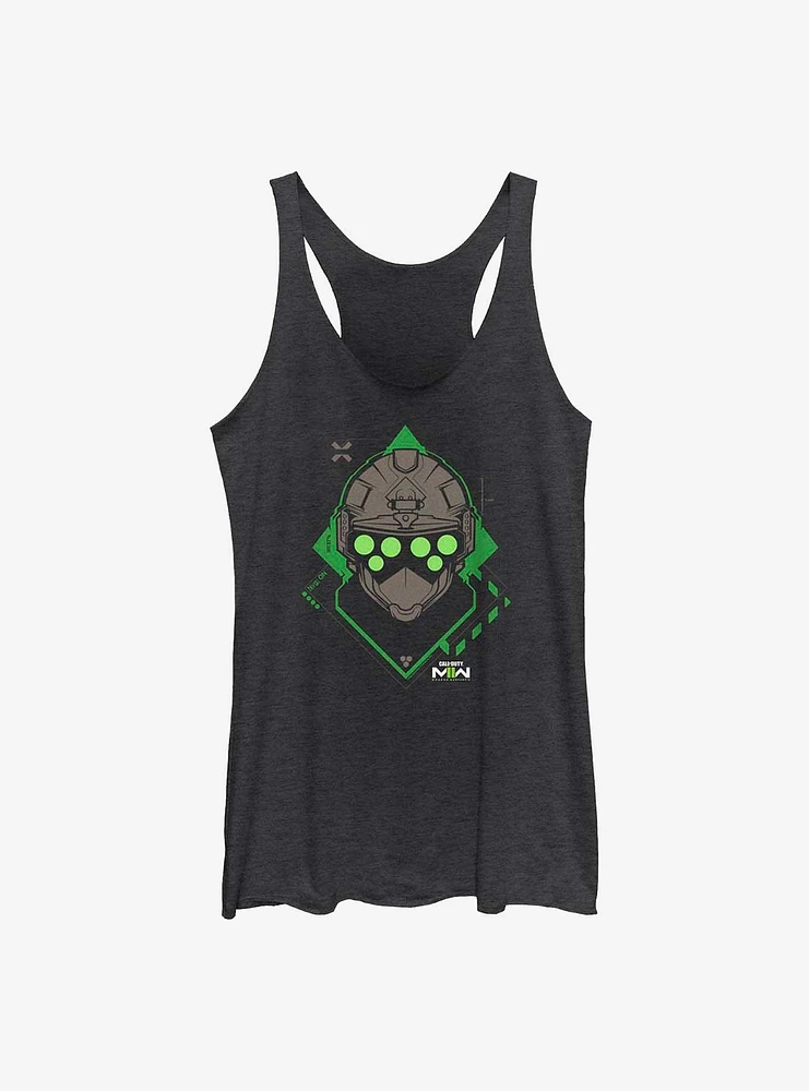 Call Of Duty Night Vision On Girls Raw Edge Tank