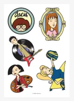 MTV Daria and Friends Kiss-Cut Sticker Sheet