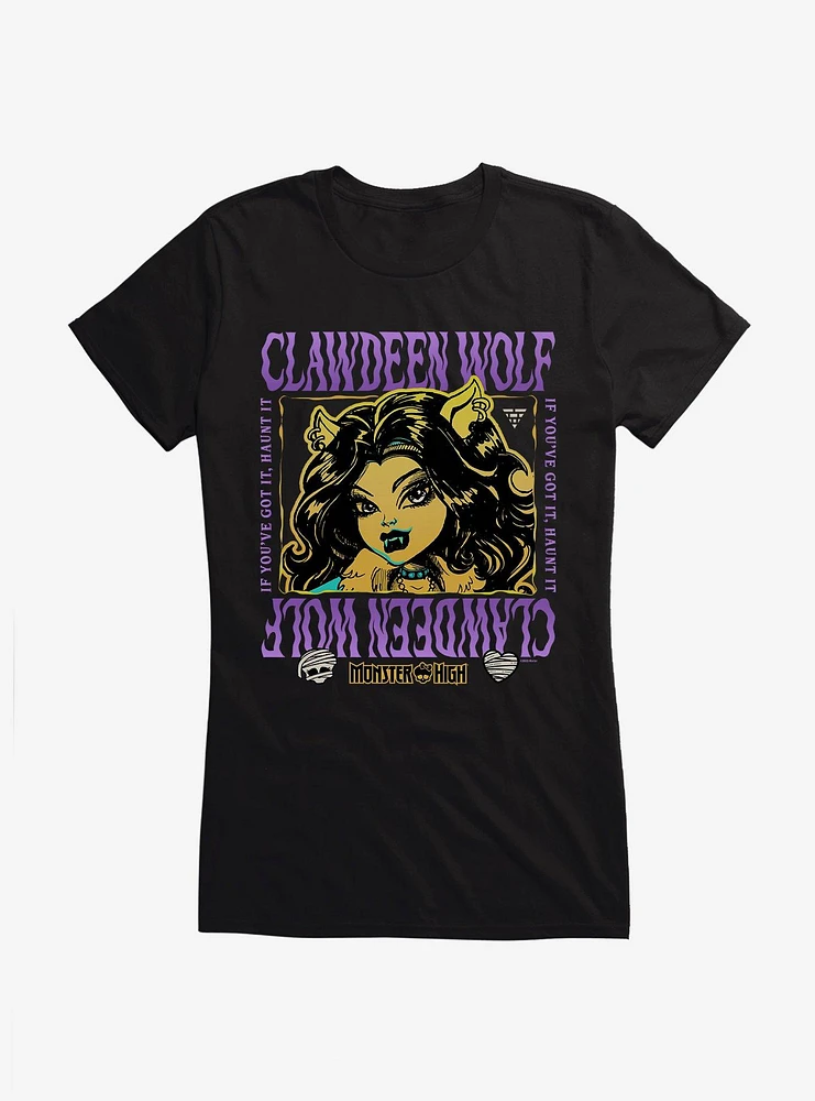 Monster High If You've Got It Haunt Clawdeen Girls T-Shirt