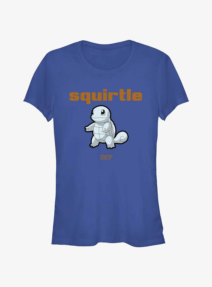 Pokemon Squirtle #007 Girls T-Shirt