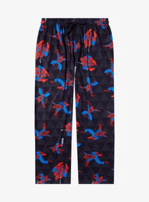 Marvel Spider-Man Allover Print Women's Plus Sleep Pants - BoxLunch Exclusive