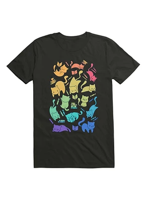 Cats and Books T-Shirt