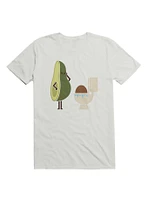 Clogged Avocado Toilet T-Shirt