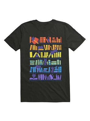 Library Kittens T-Shirt