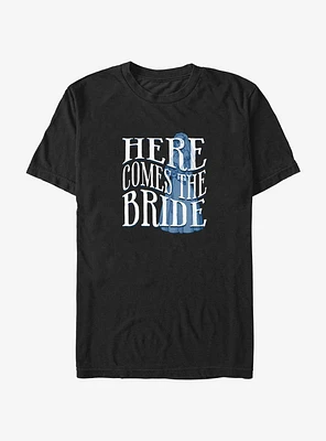 Disney Haunted Mansion Here Comes The Ghost Bride Extra Soft T-Shirt