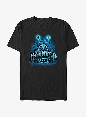 Disney Haunted Mansion Gargoyle Candles Extra Soft T-Shirt