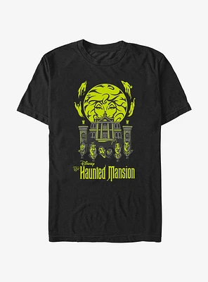Disney Haunted Mansion Leota Toombs Crystal Ball Talking Heads Extra Soft T-Shirt