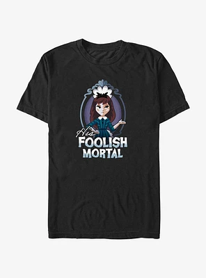 Disney Haunted Mansion His Foolish Mortal Extra Soft T-Shirt
