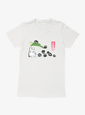Studio Ghibli My Neighbor Totoro Soot Spirtes Follow Me Womens T-Shirt
