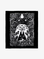 Studio Ghibli My Neighbor Totoro Keeper Of The Forest Throw Blanket