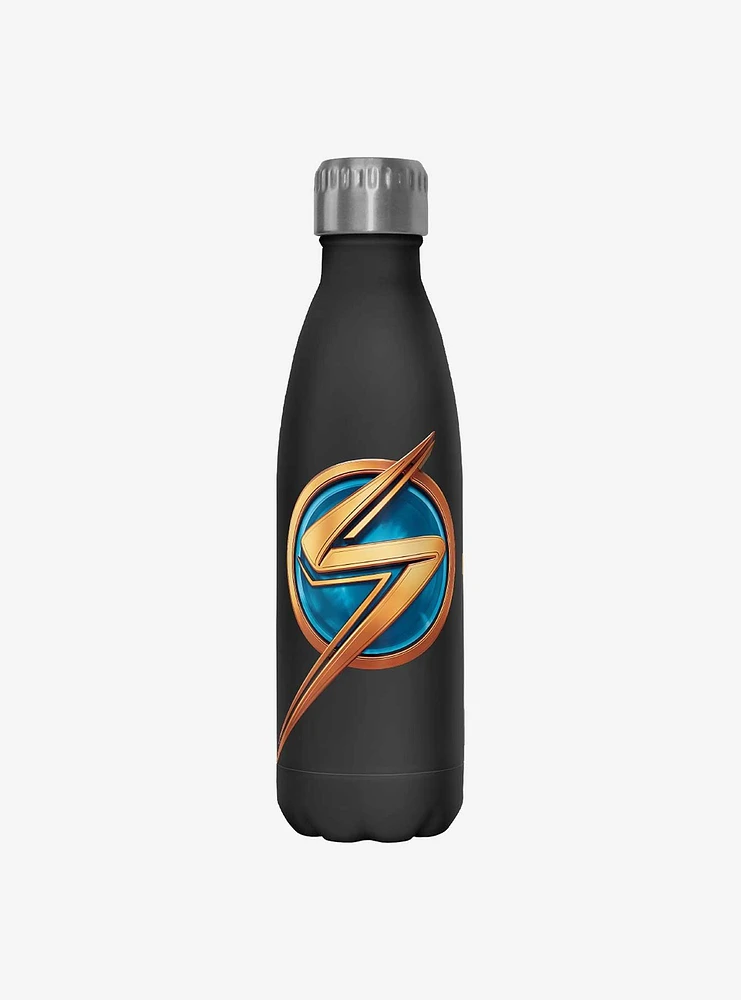 Marvel Ms. Marvel Logo Icon Water Bottle