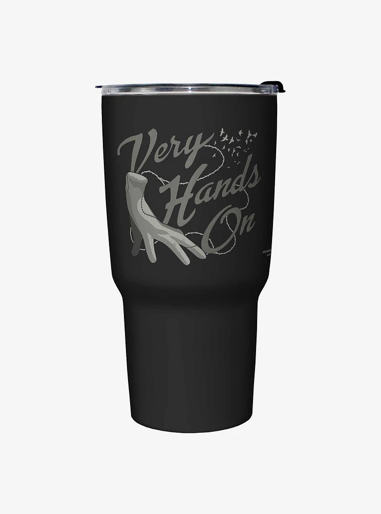 Wednesday Hands On Travel Mug