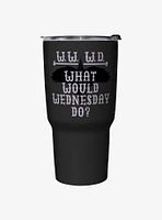 Wednesday What Would Wednesday Do Travel Mug