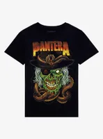 Pantera Zombie Cowboy Boyfriend Fit Girls T-Shirt