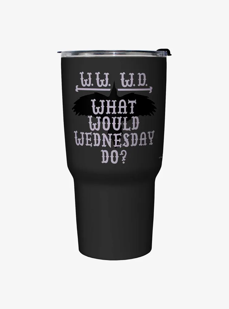 Wednesday What Would Wednesday Do Travel Mug