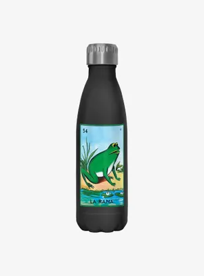 Loteria La Rana Water Bottle