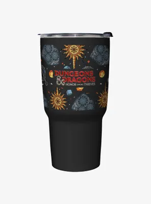 Dungeons & Dragons Mosaic Badges Travel Mug