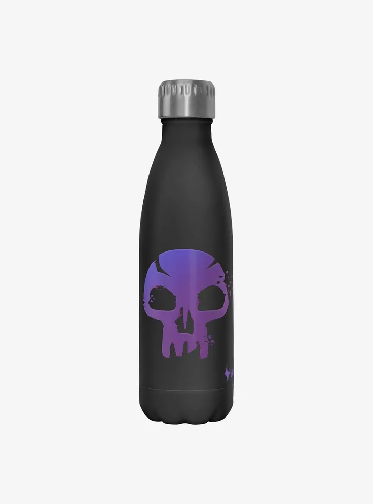 Magic: The Gathering Black Mana Symbol Water Bottle