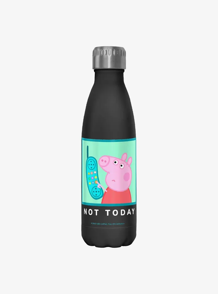 Peppa Pig Hang Up Meme Water Bottle