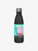 Peppa Pig Hang Up Meme Water Bottle