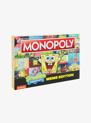 Monopoly SpongeBob SquarePants Meme Edition Board Game