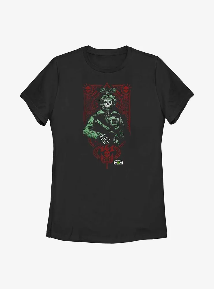 Call of Duty Cartel Ghost Womens T-Shirt