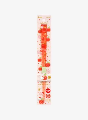 Sanrio Hello Kitty Strawberry Chopsticks