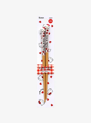 Sanrio Hello Kitty Heart Chopsticks