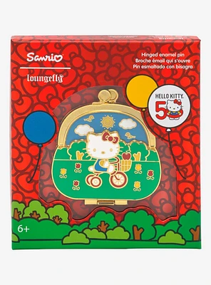 Loungefly Sanrio Hello Kitty 50th Anniversary Hinge Limited Edition Enamel Pin