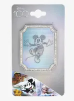 Loungefly Disney100 Mickey Mouse Sketch Lenticular Pin - BoxLunch Exclusive