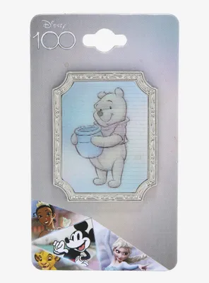 Loungefly Disney100 Winnie the Pooh Sketch Lenticular Pin - BoxLunch Exclusive