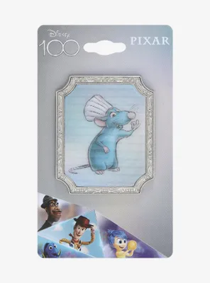 Loungefly Disney100 Ratatouille Remy Sketch Lenticular Pin - BoxLunch Exclusive