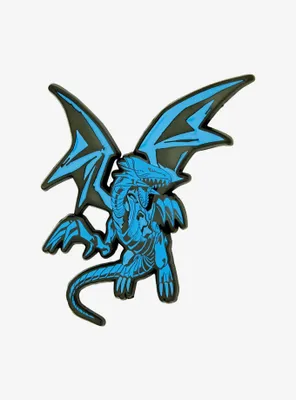 Yu-Gi-Oh! Blue-Eyes White Dragon Enamel Pin - BoxLunch Exclusive