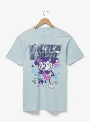 Disney Mickey and Minnie Holographic Portrait Women's T-Shirt - BoxLunch Exclusive