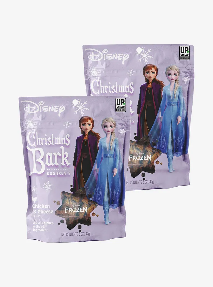 Disney Frozen Christmas Bark Chicken & Cheese Dog Treats 5 oz. (2-Pack)