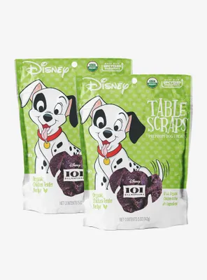 Disney 101 Dalmatians Table Scraps Organic Chicken Tender Dog Treats 5 oz. (2-Pack)