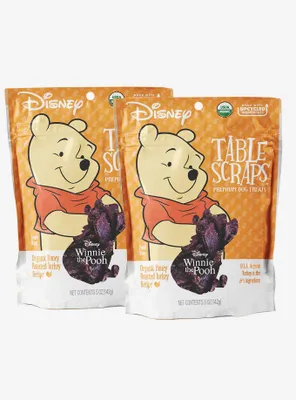 Disney Winnie the Pooh Table Scraps Organic Honey Roasted Turkey Dog Treats 5 oz. (2-Pack)