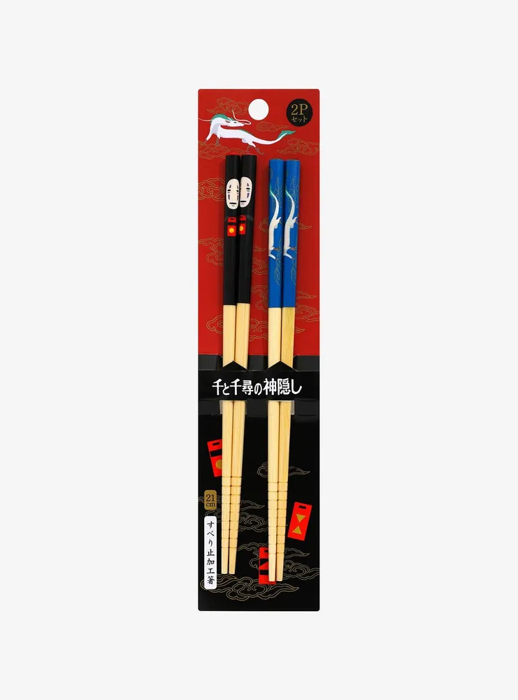 Studio Ghibli Spirited Away No-Face and Haku Chopstick Set