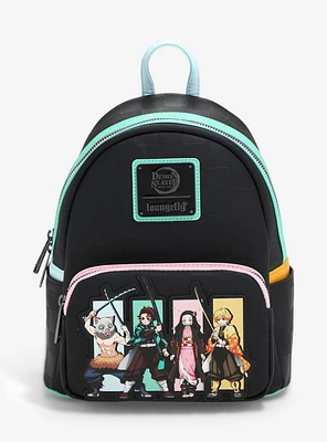Loungefly Demon Slayer: Kimetsu no Yaiba Character Mini Backpack