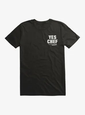 Yes Chef! Corner Graphic T-Shirt