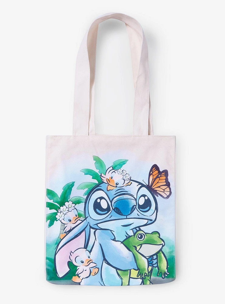 Loungefly Disney Stitch Flower Crown Animals Tote Bag